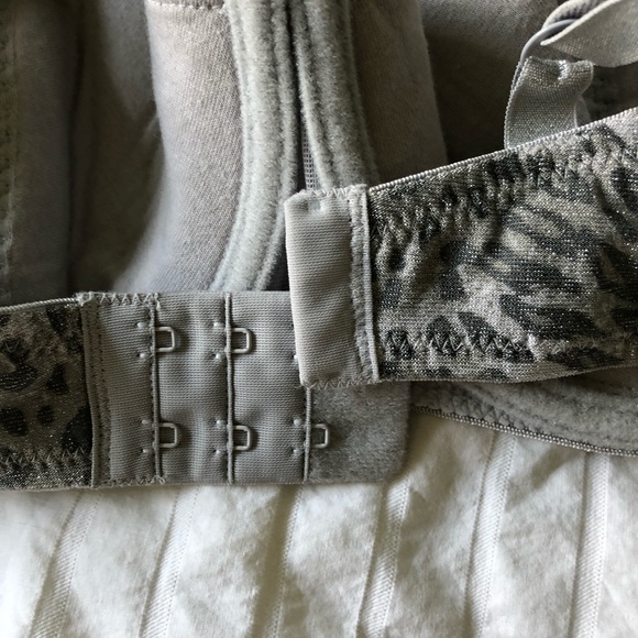 Gossard silver and grey leopard print bra size 34D NWT - Picture 7 of 7
